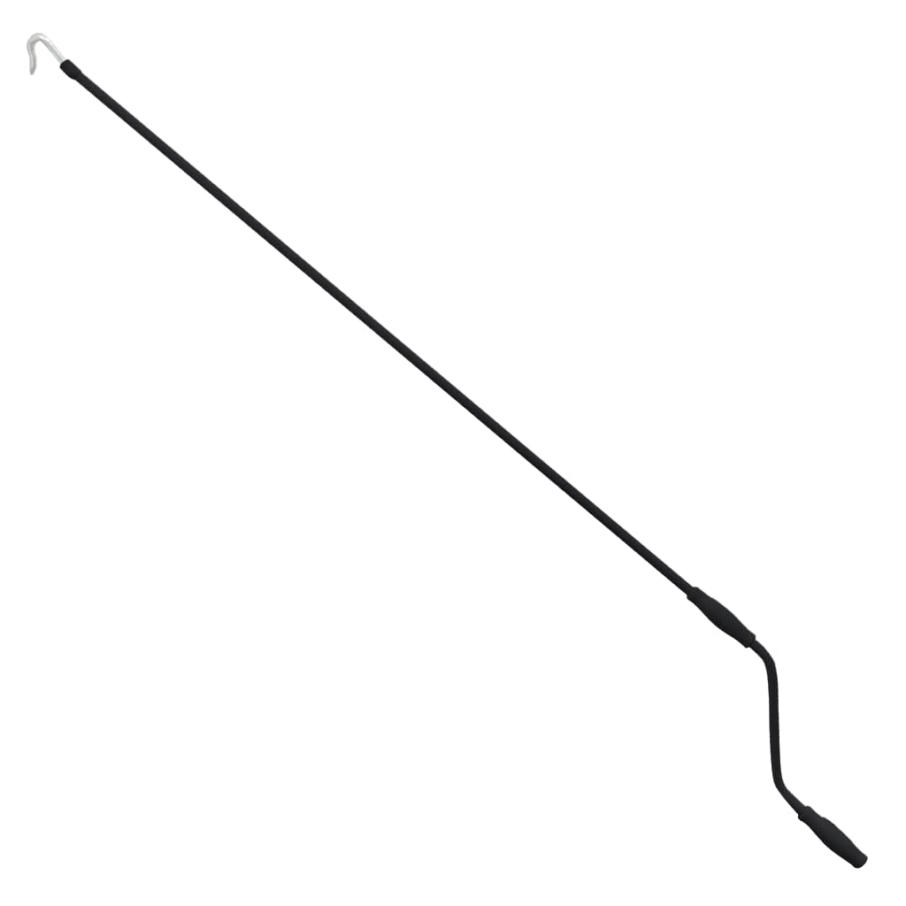 Copertină manuală tip casetă, albastru și alb, 350 x 250 cm GartenMobel Dekor