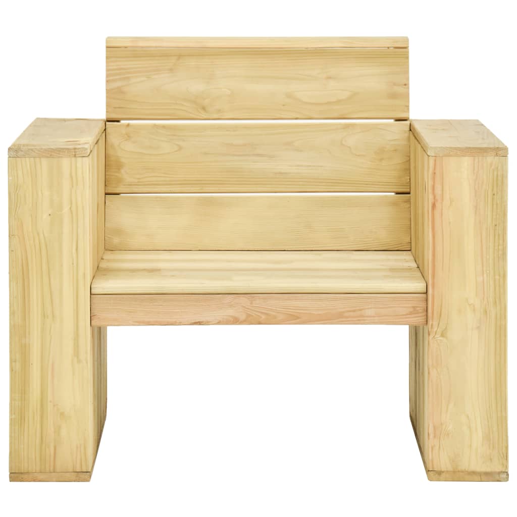 Set mobilier de grădină, 3 piese, lemn de pin tratat GartenMobel Dekor