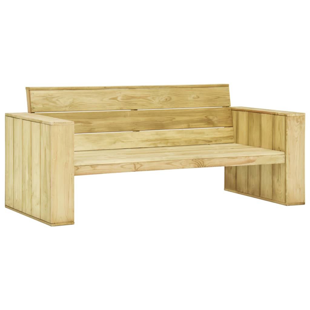 Set mobilier de grădină, 3 piese, lemn de pin tratat GartenMobel Dekor