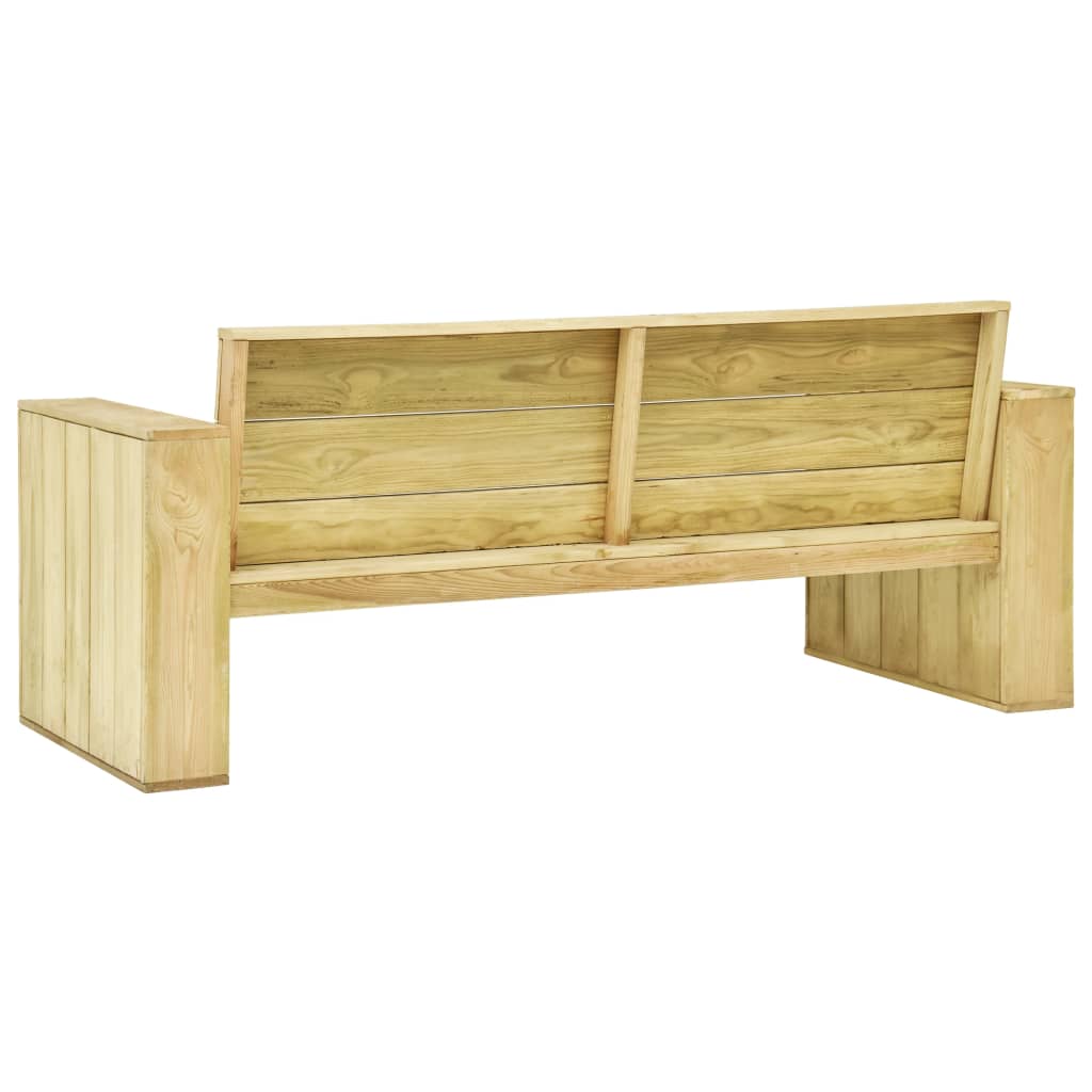 Set mobilier de grădină, 3 piese, lemn de pin tratat GartenMobel Dekor