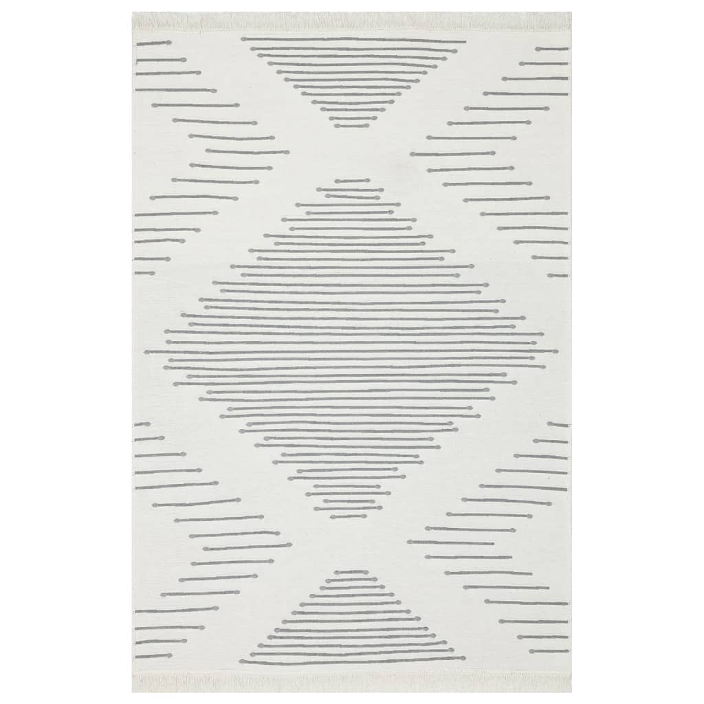 Covor, gri închis, 160x230 cm, bumbac GartenMobel Dekor