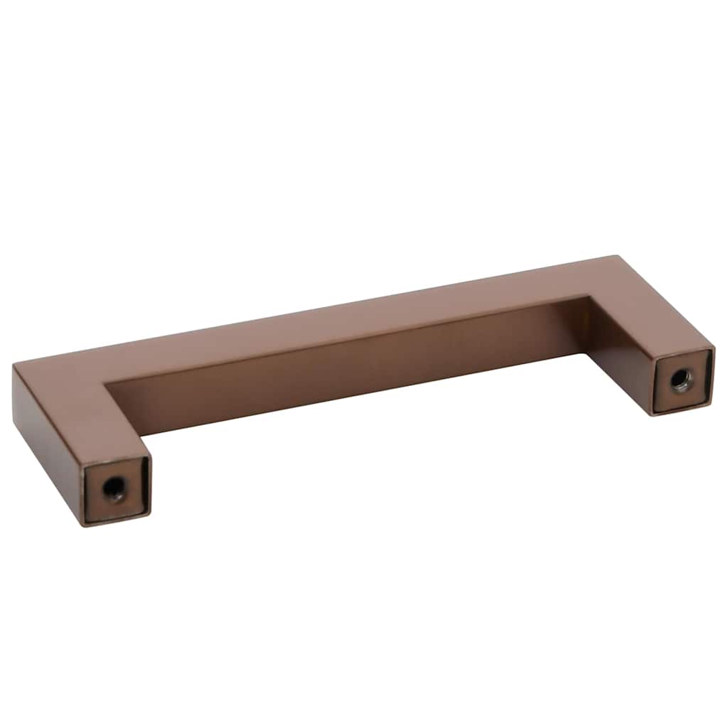 Mânere de dulap, 10 buc., bronz, 128 mm, oțel inoxidabil GartenMobel Dekor