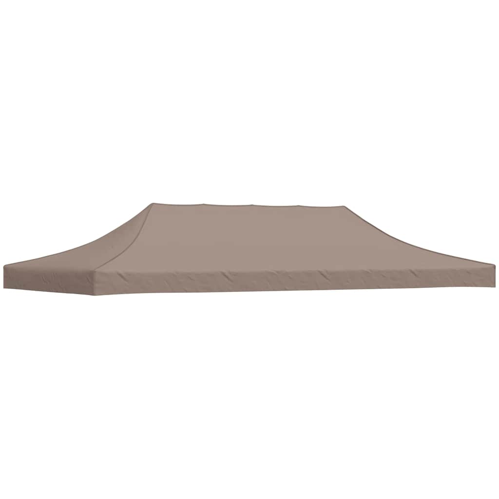 Acoperiș pentru cort de petrecere, gri taupe, 6 x 3 m, 270 g/m² GartenMobel Dekor