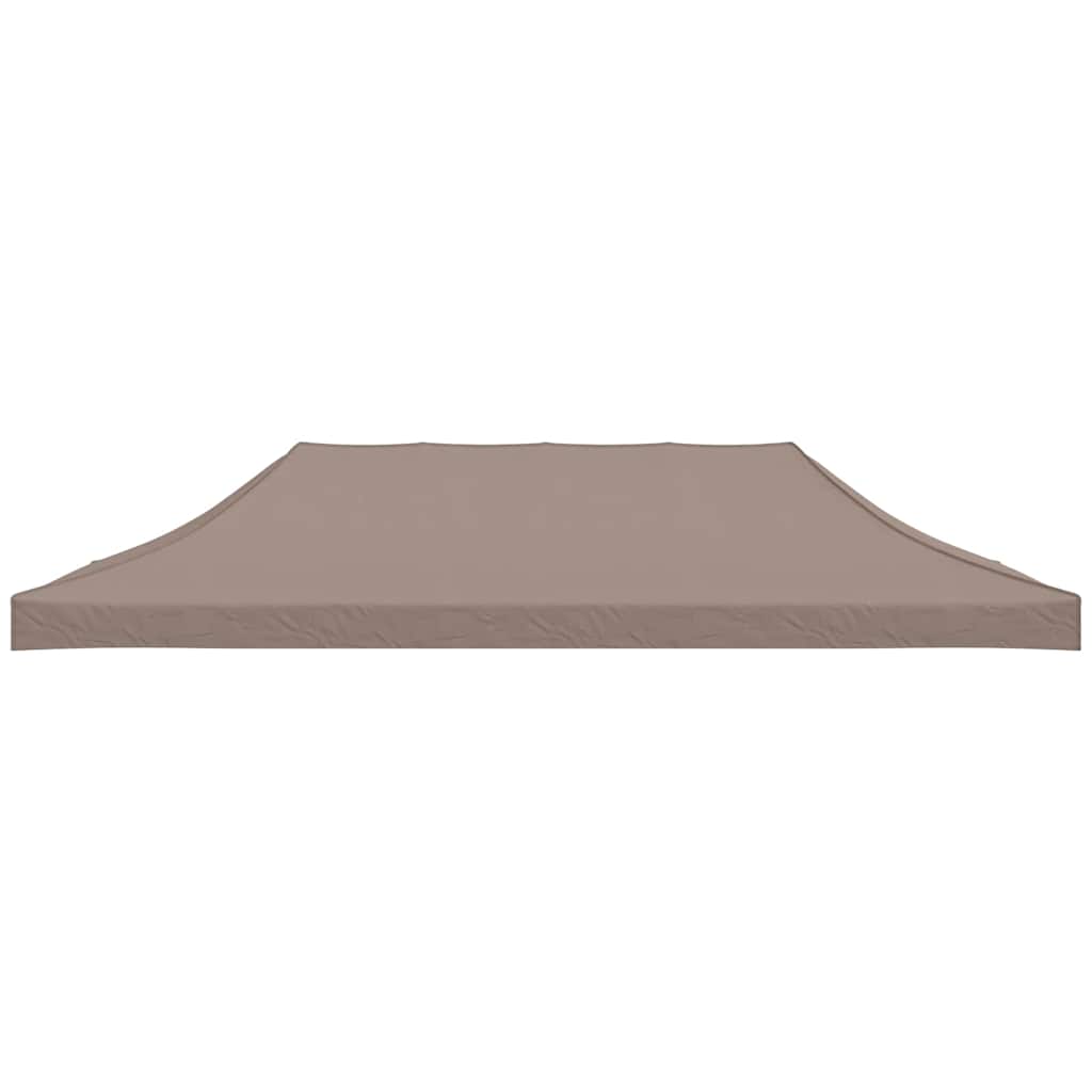 Acoperiș pentru cort de petrecere, gri taupe, 6 x 3 m, 270 g/m² GartenMobel Dekor