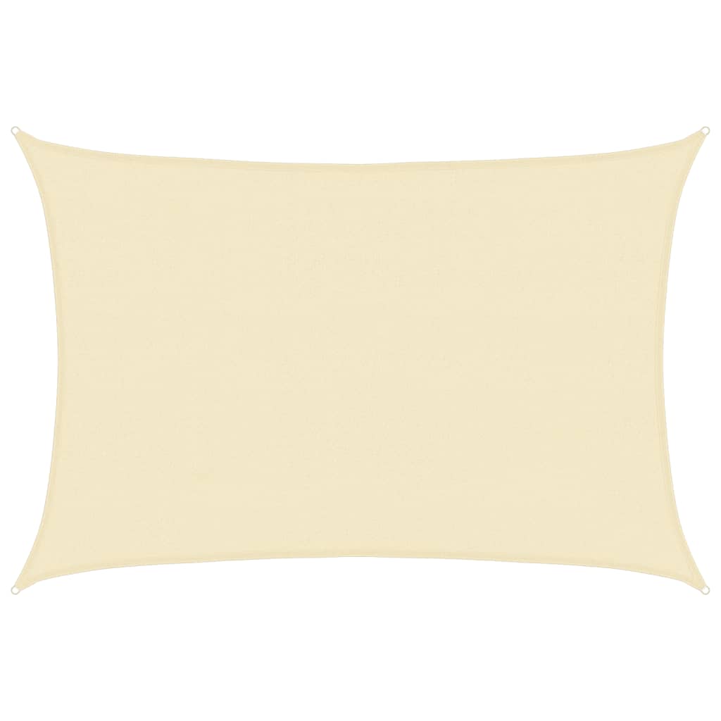 Pânză parasolar, crem, 4 x 5 m, HDPE, 160 g/m² GartenMobel Dekor