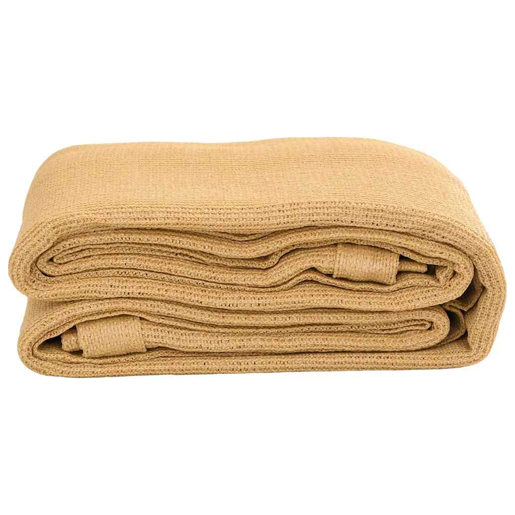 Covor pentru cort, nisipiu, 250x450 cm, HDPE GartenMobel Dekor