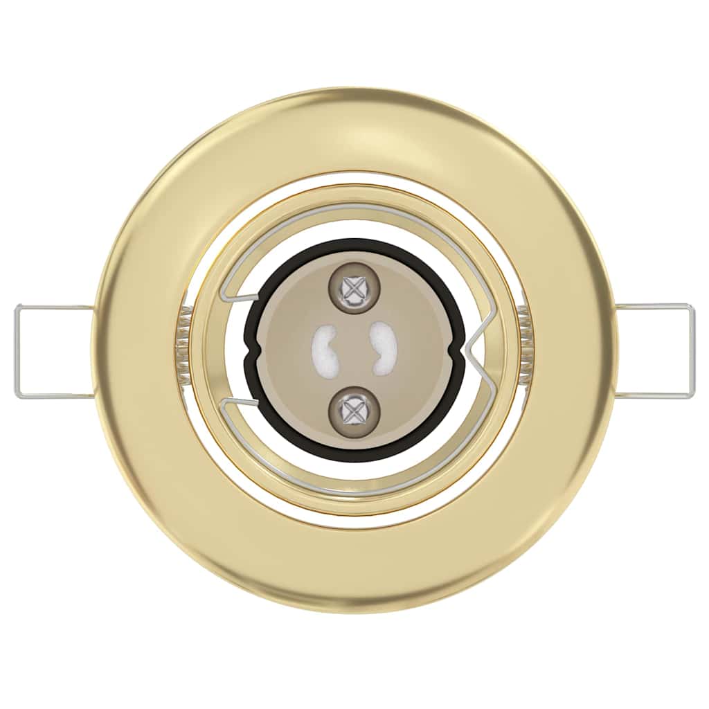 Spot 12 pcs Auriu 9 x 9 x 2.5 cm Metal GartenMobel Dekor