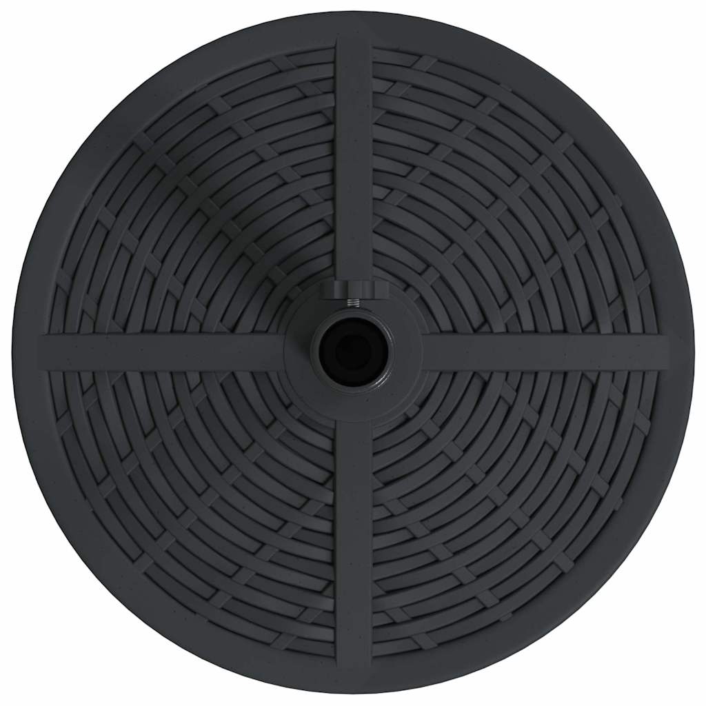 Bază pentru umbrelă Art Deco Negru Ø 45 x 39,5 cm Fier GartenMobel Dekor