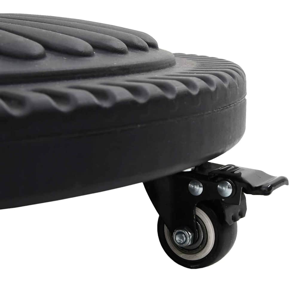 Bază pentru umbrelă Art Deco Negru Ø 45 x 39.5 cm Fier GartenMobel Dekor