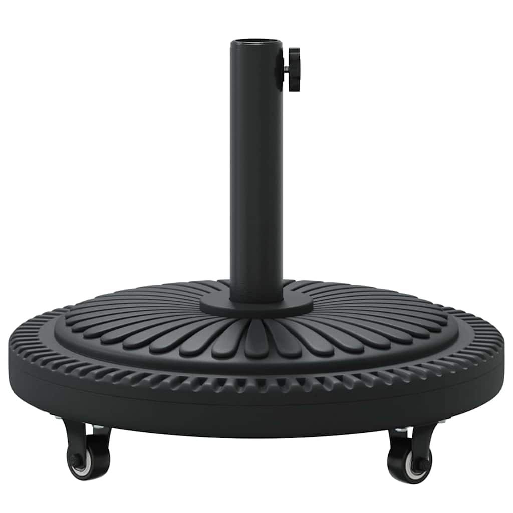 Bază pentru umbrelă Art Deco Negru Ø 45 x 39.5 cm Fier GartenMobel Dekor