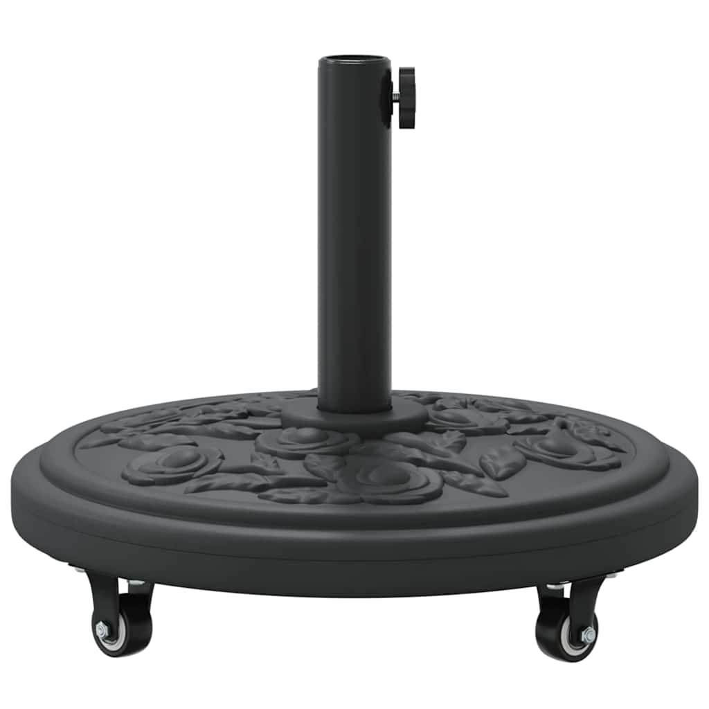 Bază pentru umbrelă Art Deco Negru Ø 45 x 39,5 cm Fier GartenMobel Dekor