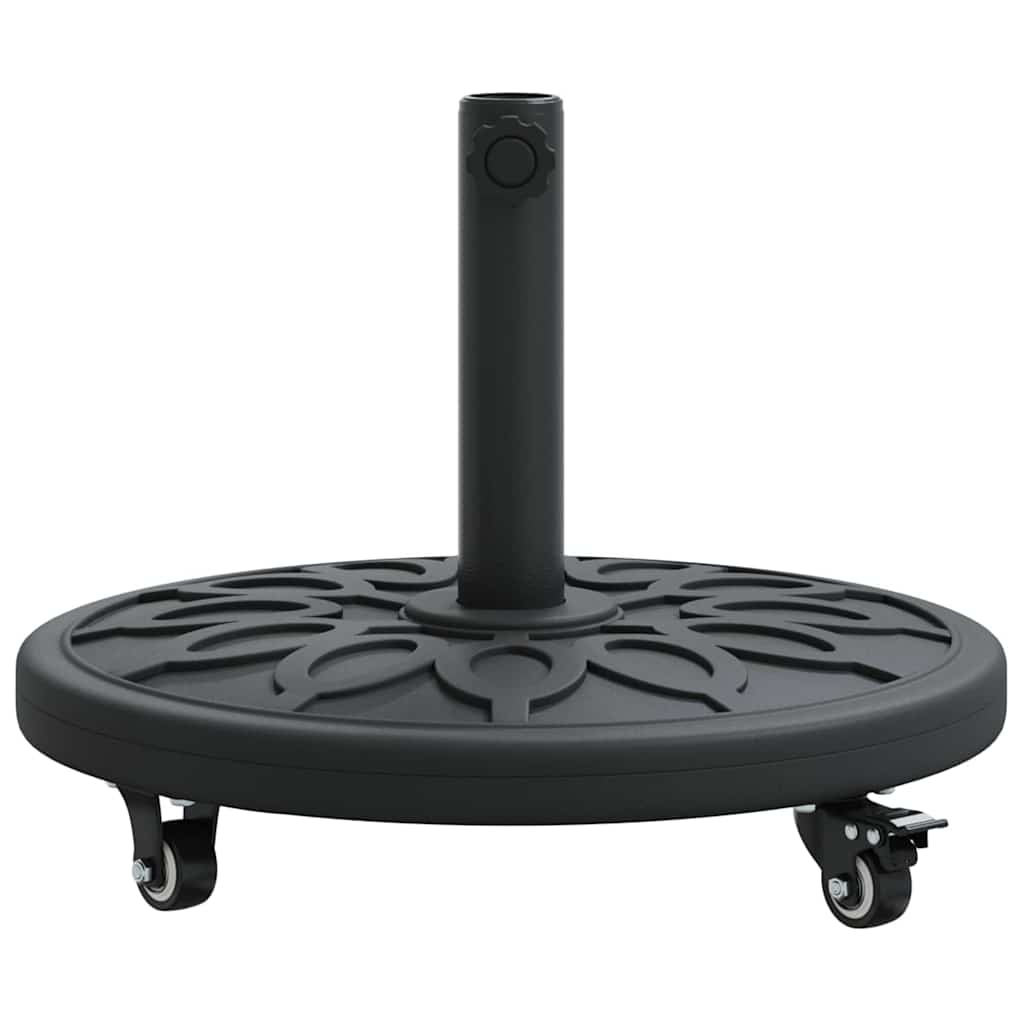 Bază pentru umbrelă Art Deco Negru Ø 45 x 39,5 cm Fier GartenMobel Dekor