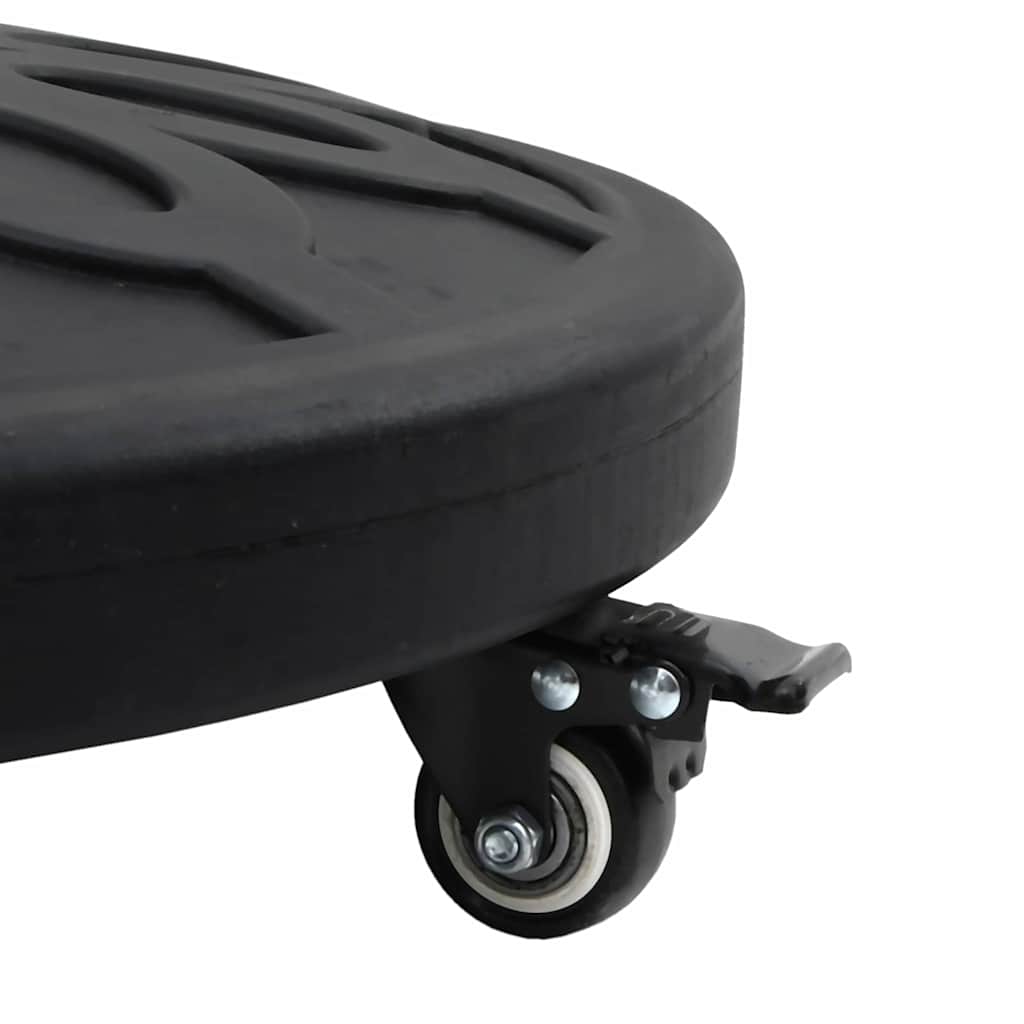 Bază pentru umbrelă Art Deco Negru Ø 45 x 39,5 cm Fier GartenMobel Dekor