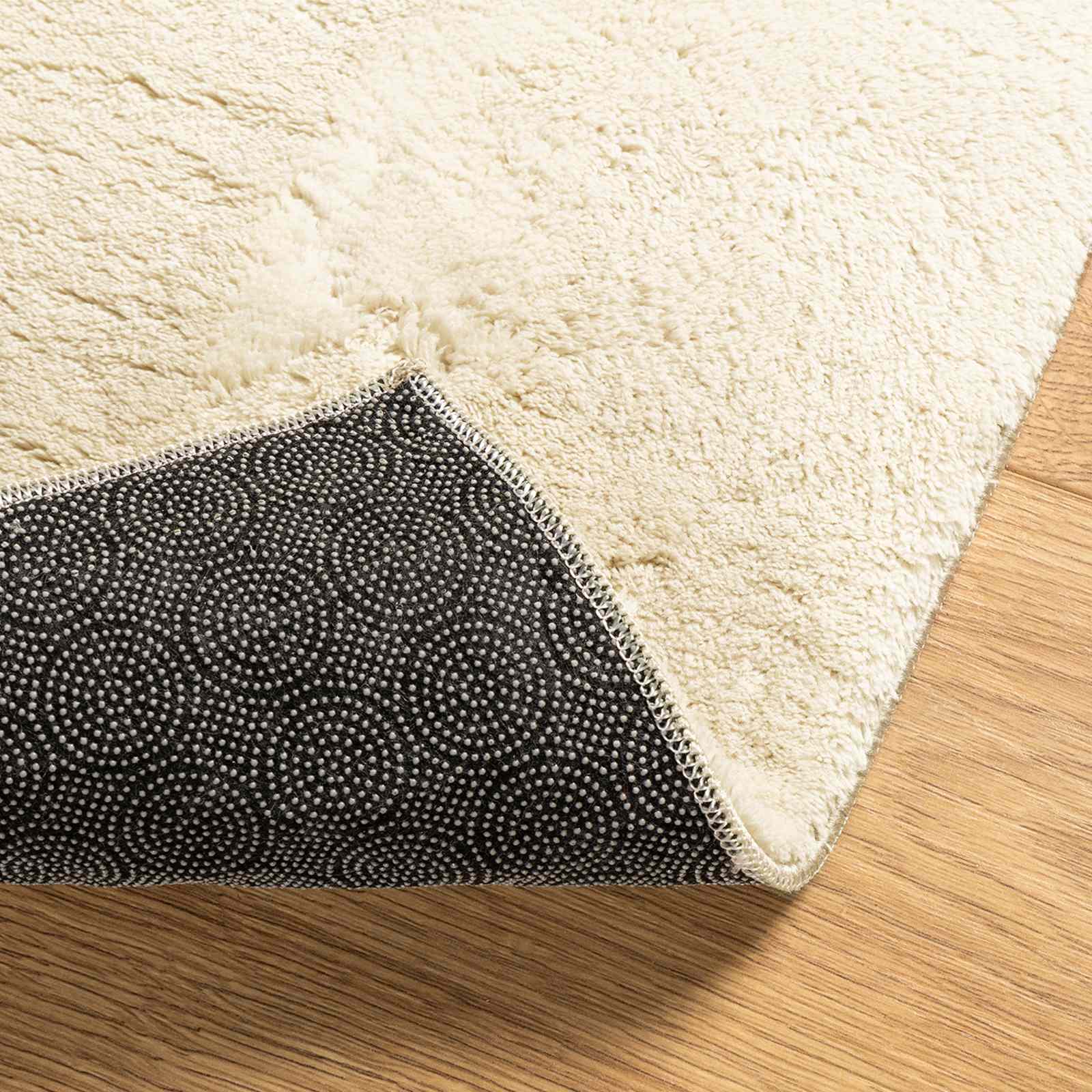 Covoare de zonă HUARTE Crem 1000 x 80 cm Poliester GartenMobel Dekor