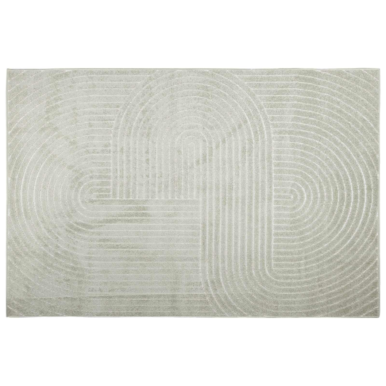 Covoare de zonă PALMERAS Verde 280 x 200 cm Poliester GartenMobel Dekor