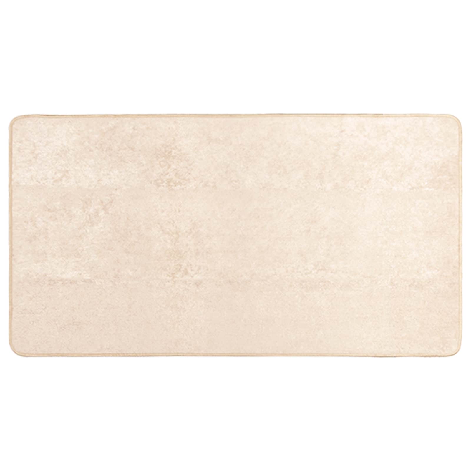 Covor Imprimare Crem 200 x 80 cm Poliester și PVC GartenMobel Dekor