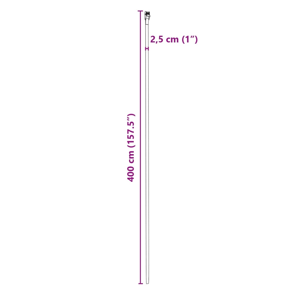 Sistem de ridicare tip cutie de acoperiș, 100 kg, nailon GartenMobel Dekor