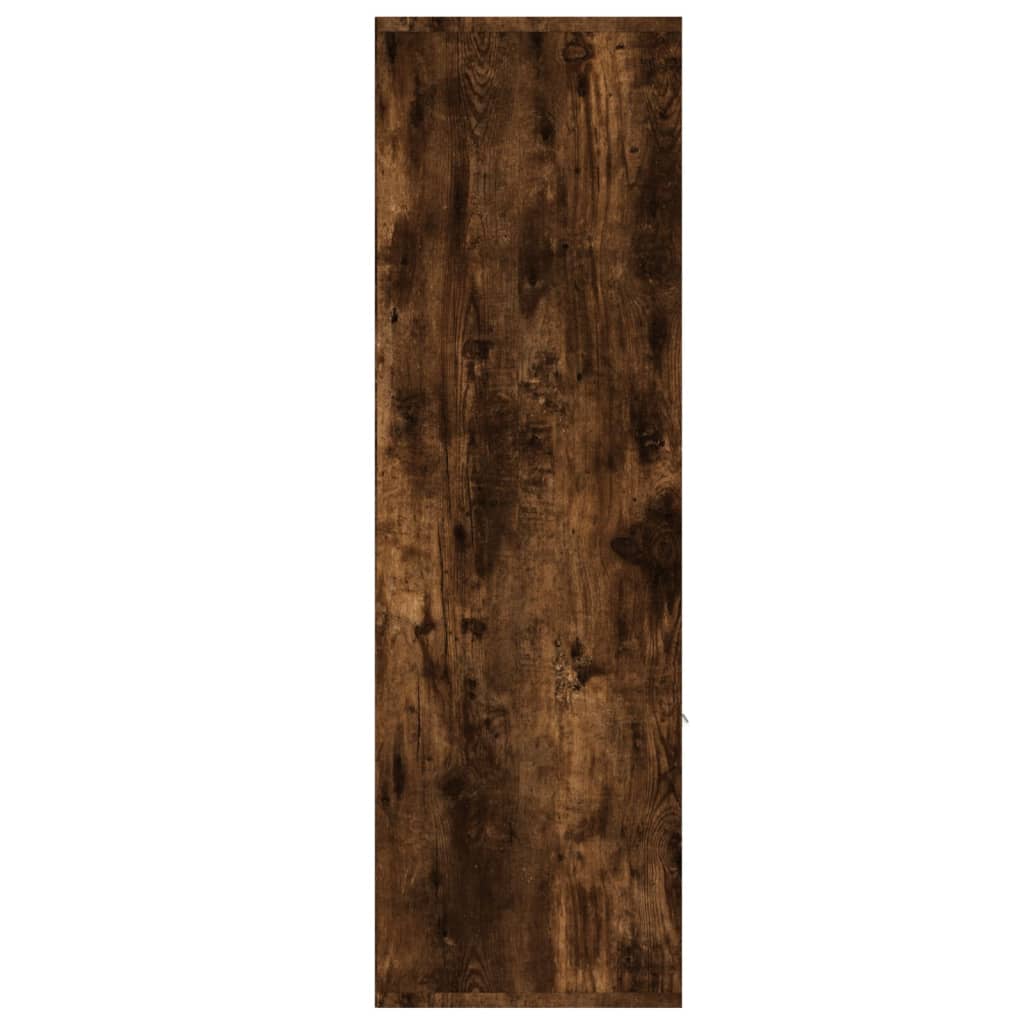 Bibliotecă, stejar fumuriu, 98x30x98 cm GartenMobel Dekor