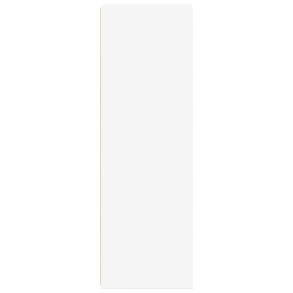 Dulap înalt, alb, 30x41x124 cm, lemn compozit GartenMobel Dekor