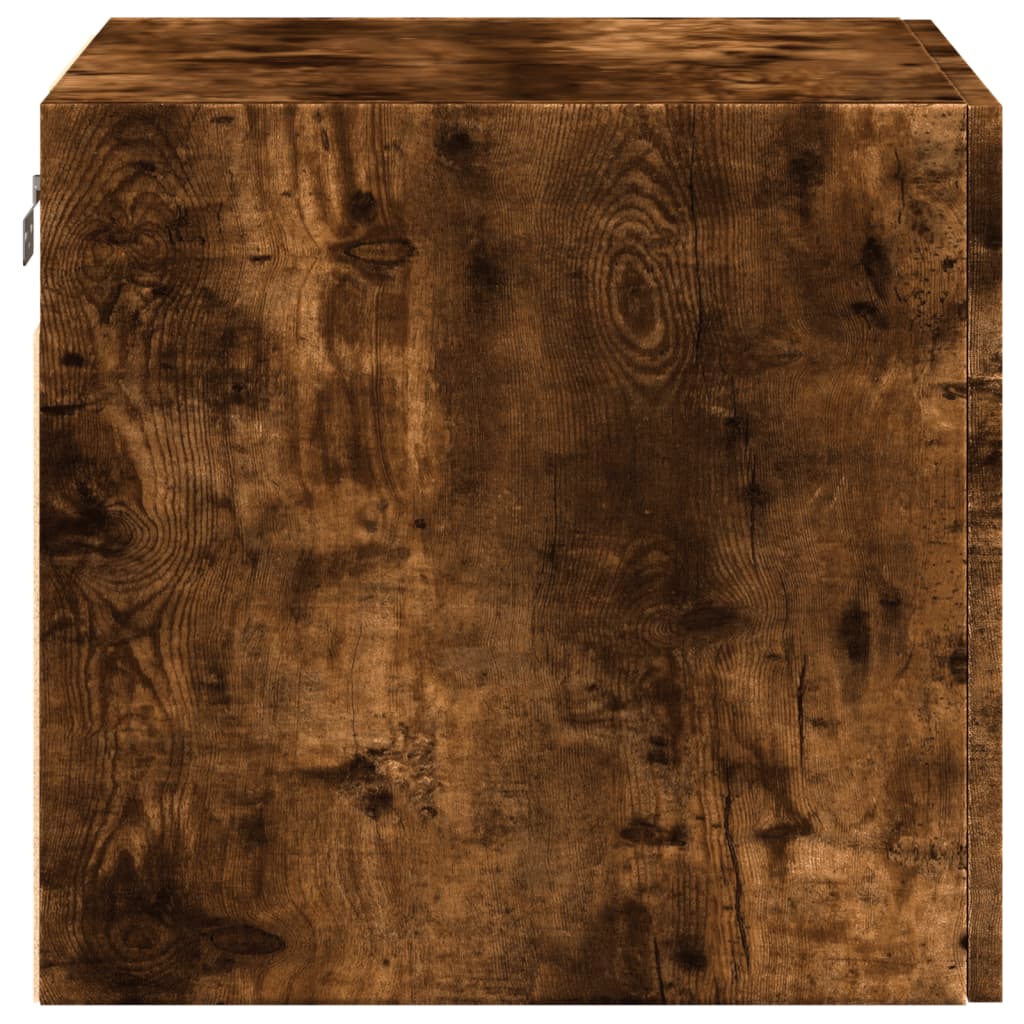 Dulap de perete, stejar fumuriu, 50x42,5x40 cm, lemn compozit GartenMobel Dekor