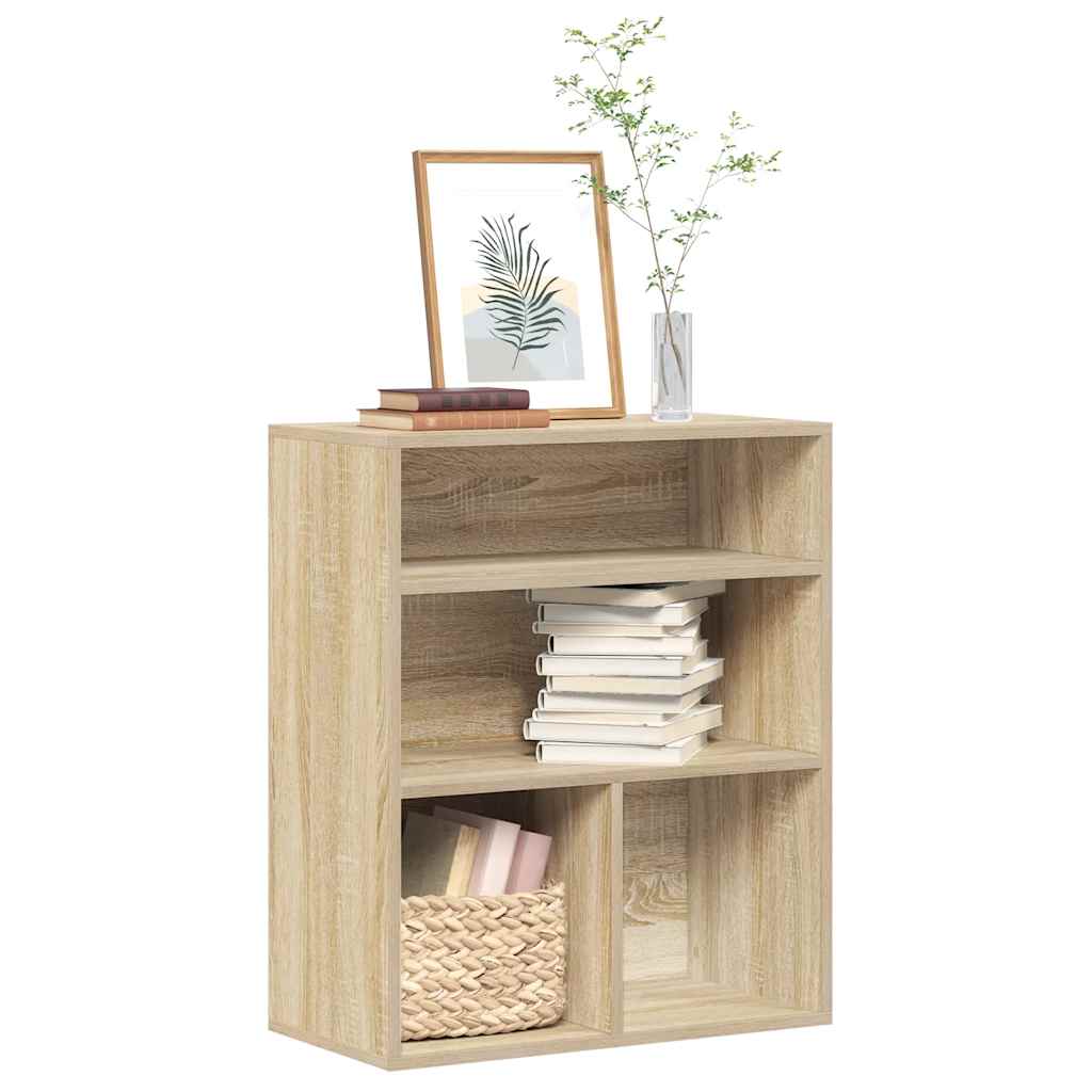 Bibliotecă, stejar Sonoma, 60x30x71,5 cm, lemn prelucrat GartenMobel Dekor