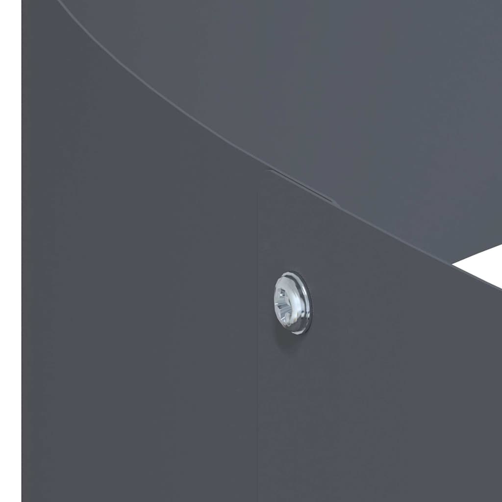 Vază pentru Grădină Antracit 120 x 120 x 20 cm GartenMobel Dekor