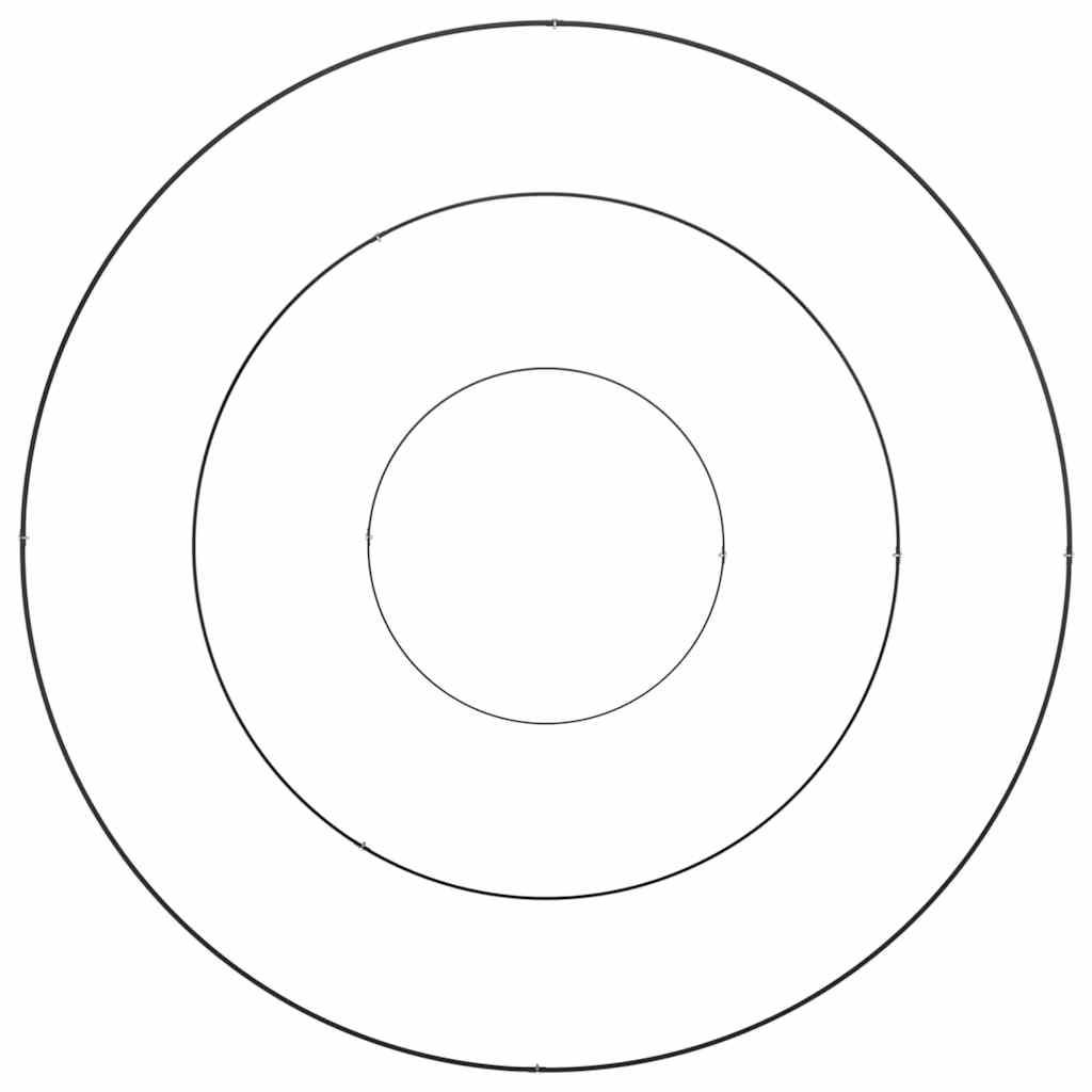 Vază pentru Grădină Negru 120 x 120 x 20 cm GartenMobel Dekor