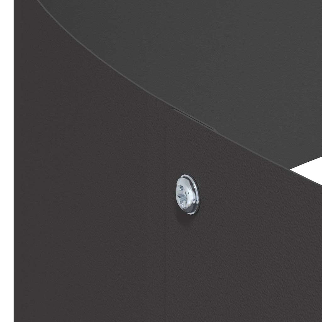 Vază pentru Grădină Negru 120 x 120 x 20 cm GartenMobel Dekor