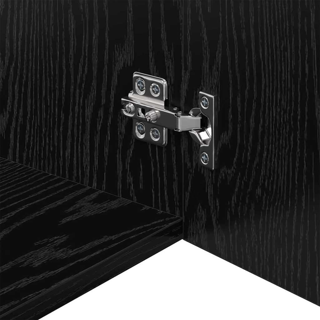 Dulap de perete Stejar negru 50 x 42.5 x 40 cm Lemn compozit GartenMobel Dekor