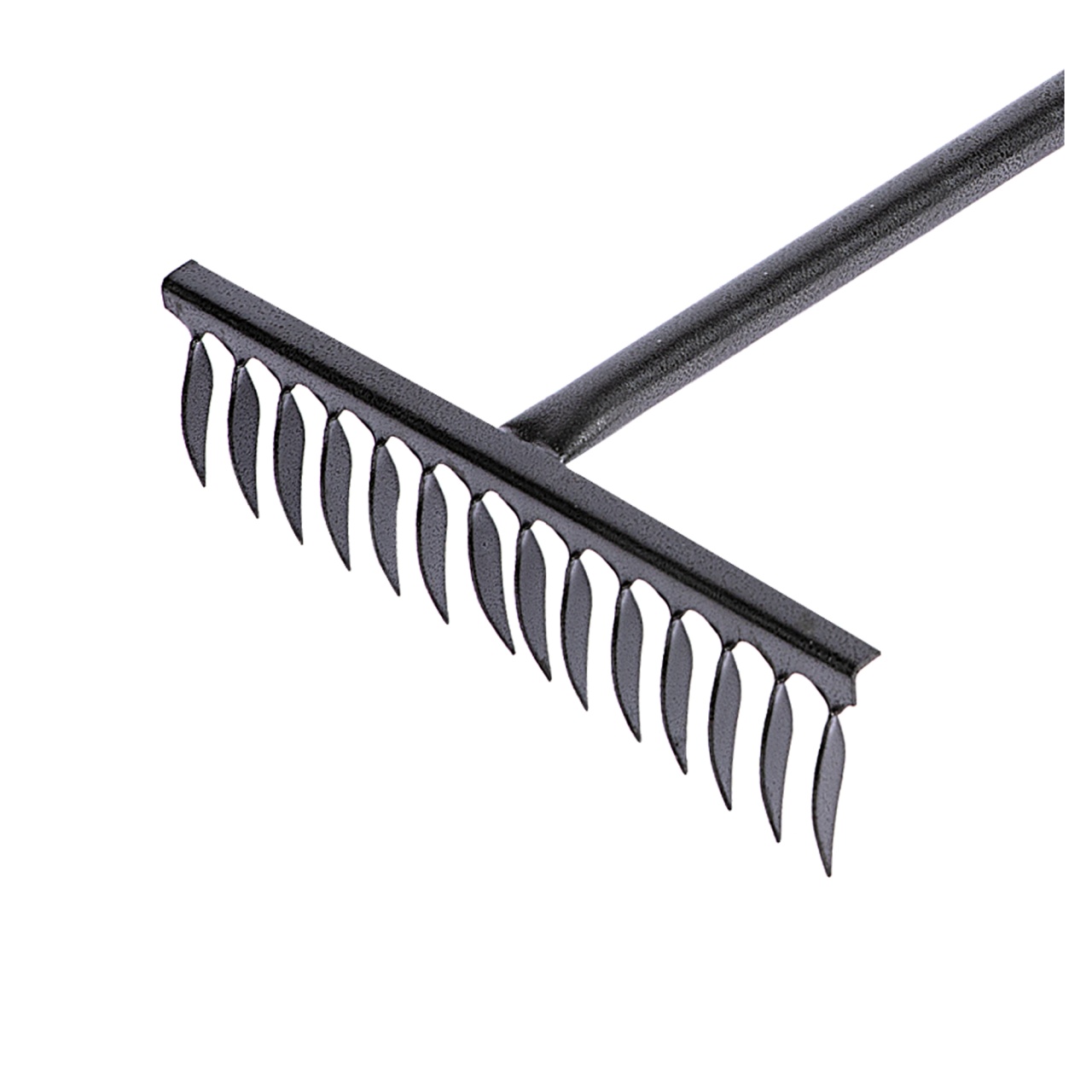 Grebla de grădină 14 dinți cu coadă metalică, Micul Fermier GF-1008