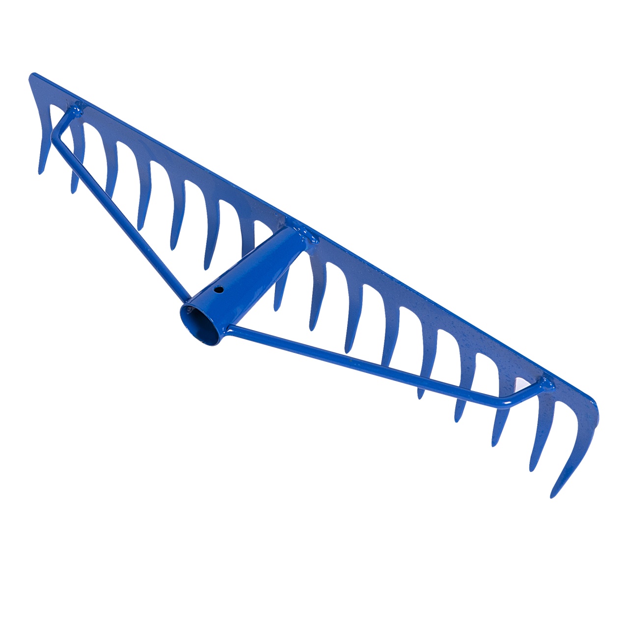 Grebla metalică cu 16 dinți și întăritură pentru grădină, Micul Fermier GF-1009