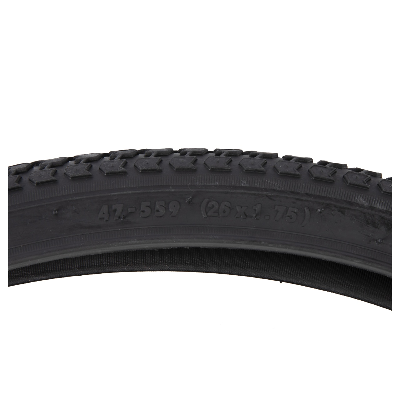 Anvelopă bicicletă Ortem 26x1.75 (ETRTO 47-559) VERT-X, profil Street, negru