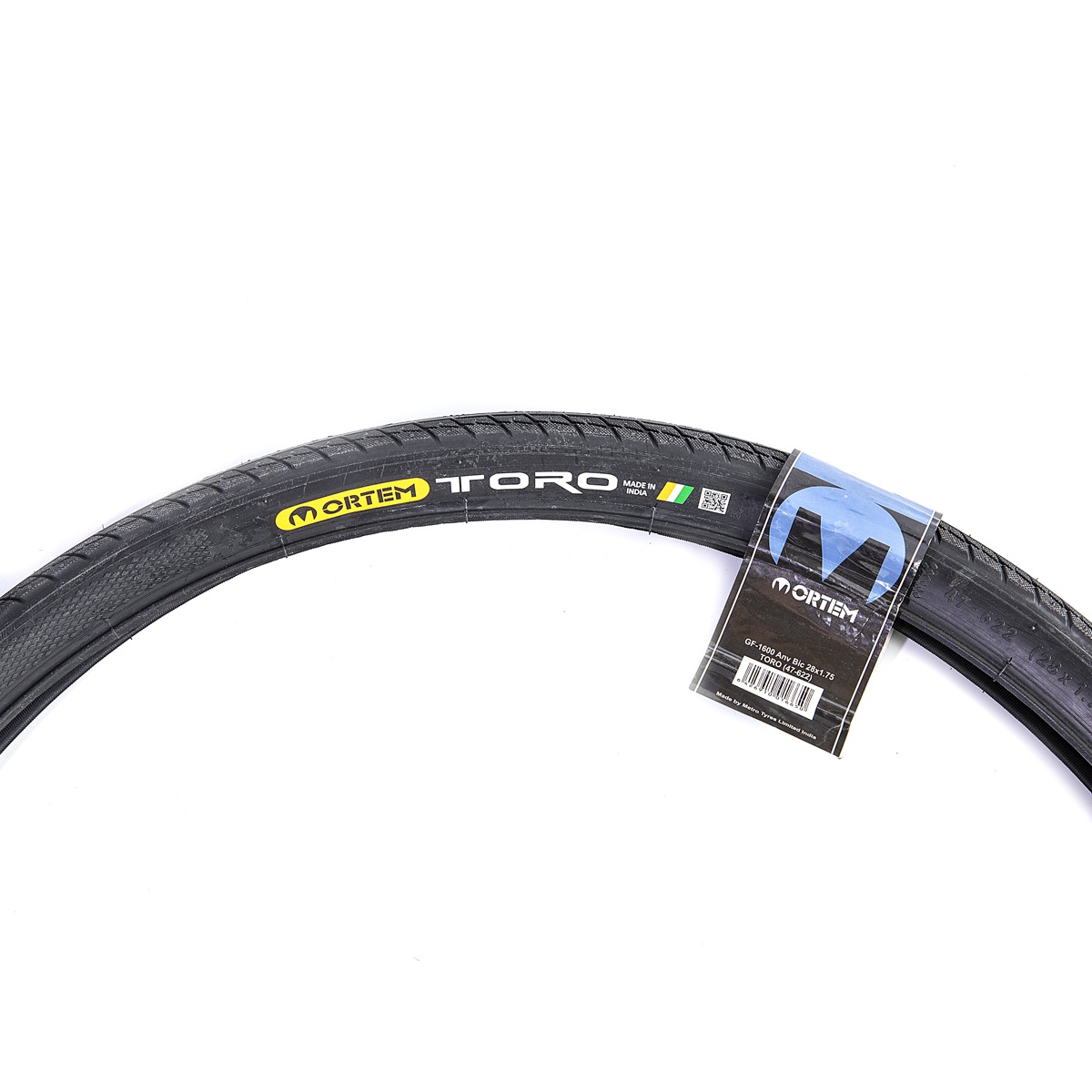 Anvelopă bicicletă 28x1.75 (ETRTO 47-622) TORO Street, neagră