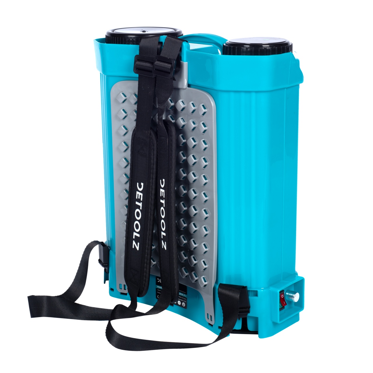 Pompa de stropit cu acumulator Detoolz 17L, 12V/12Ah, 5.5 bar, lance inox