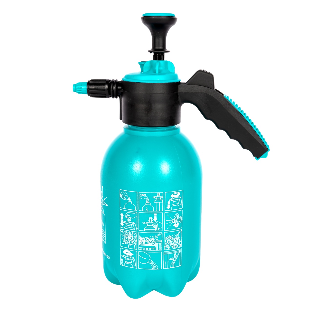 Pompa de stropit manuala Detoolz 2L, cu duza reglabila pentru gradina si casa