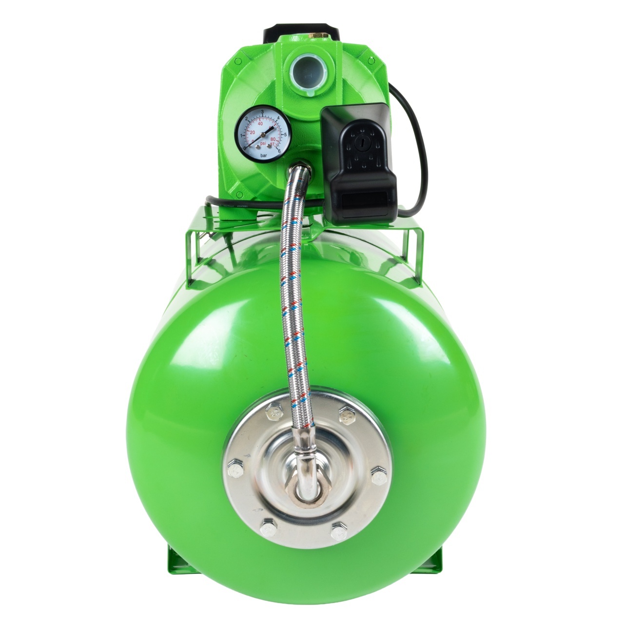 Hidrofor Micul Fermier 1.5 kW cu butelie 50L, 3000 l/h, 53 m, corp din fontă