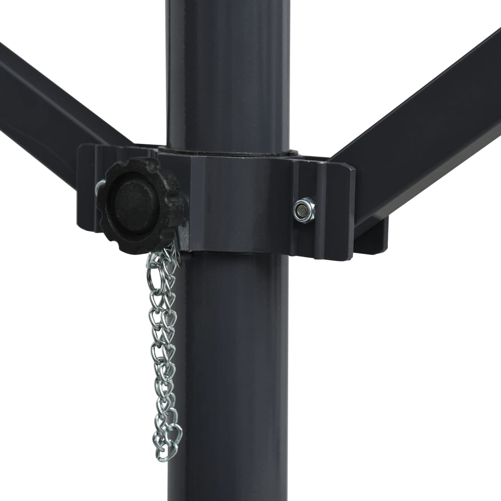 Copertină cu structură independentă, antracit, 400 x 300 cm GartenMobel Dekor