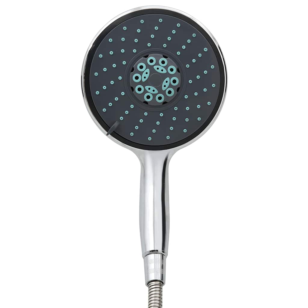 Cap duș de mână multifuncțional cu furtun de 1,5 m, crom GartenMobel Dekor