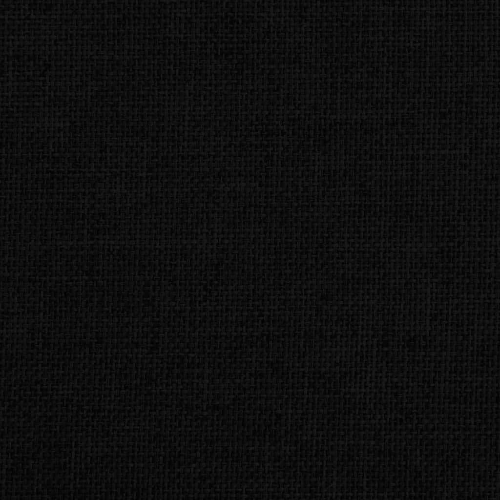 Pat de câini, negru, 70x52x30 cm, material textil GartenMobel Dekor