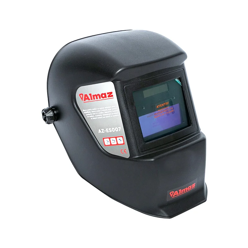 Pachet aparat de sudură Almaz MMA 180A cu mască, pentru lucrări acasă și atelier