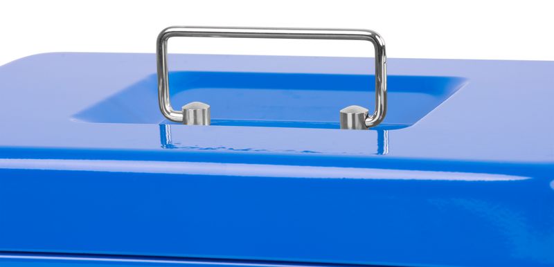 Casetă metalică pentru bani CashBox 25x18x9 cm, cu cheie