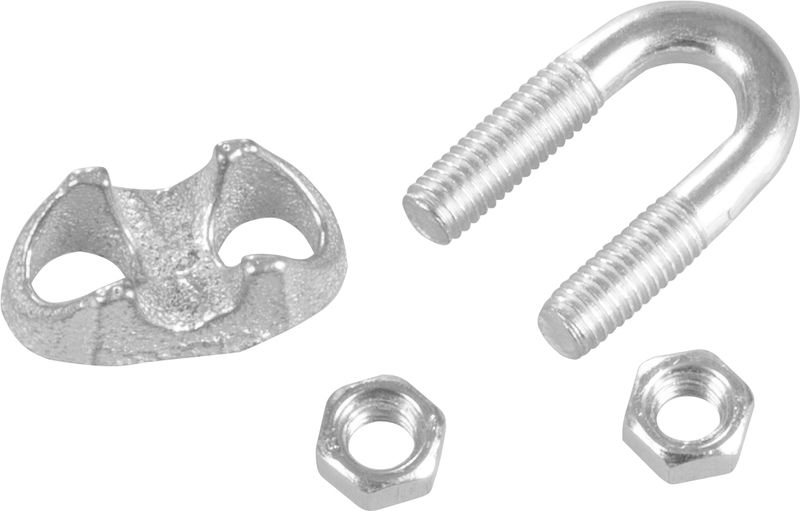 Clema pentru cablu de oțel 6 mm, zincată, tip lanovă Strend Pro