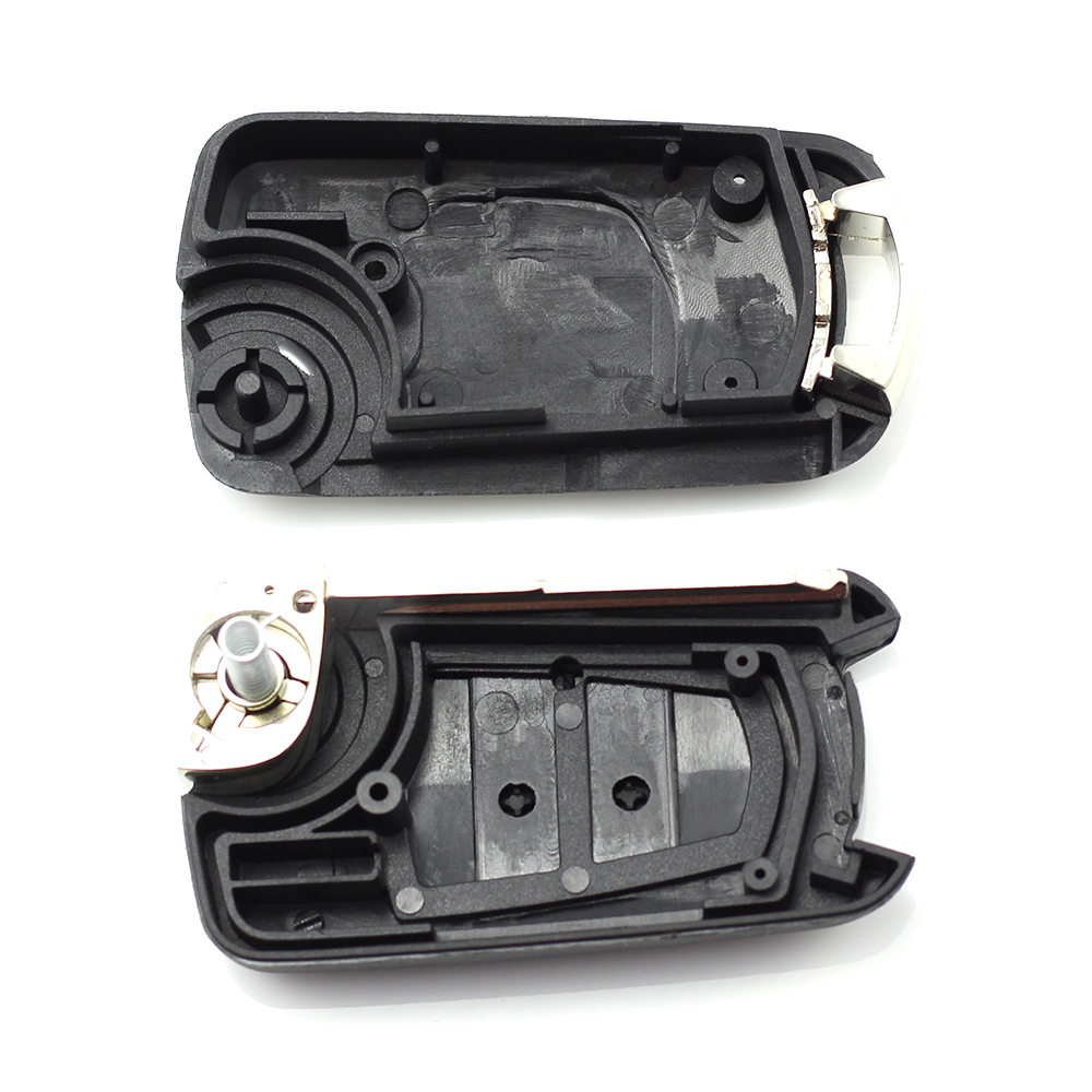 Carcasă cheie briceag pentru Opel, 2 butoane, lamă pe dreapta (Carguard)