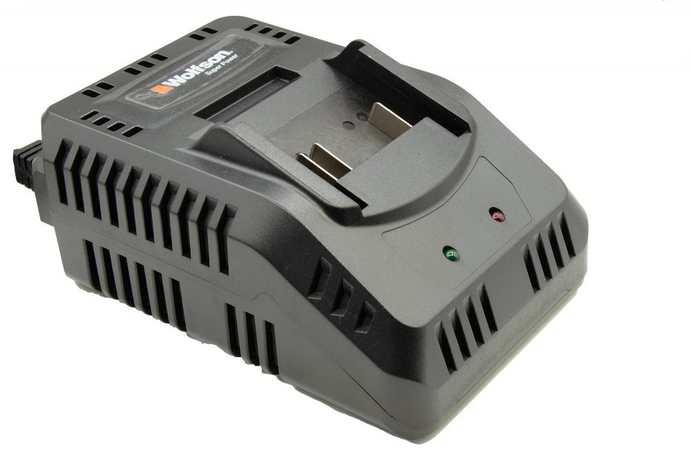 Încărcător rapid Wolfson 21V, 4Ah pentru acumulatori scule electrice