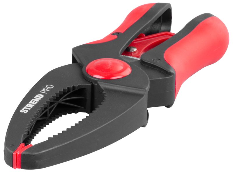 Clemă tip menghină Strend Pro Cork 213, 23 cm, cu blocare zimțată