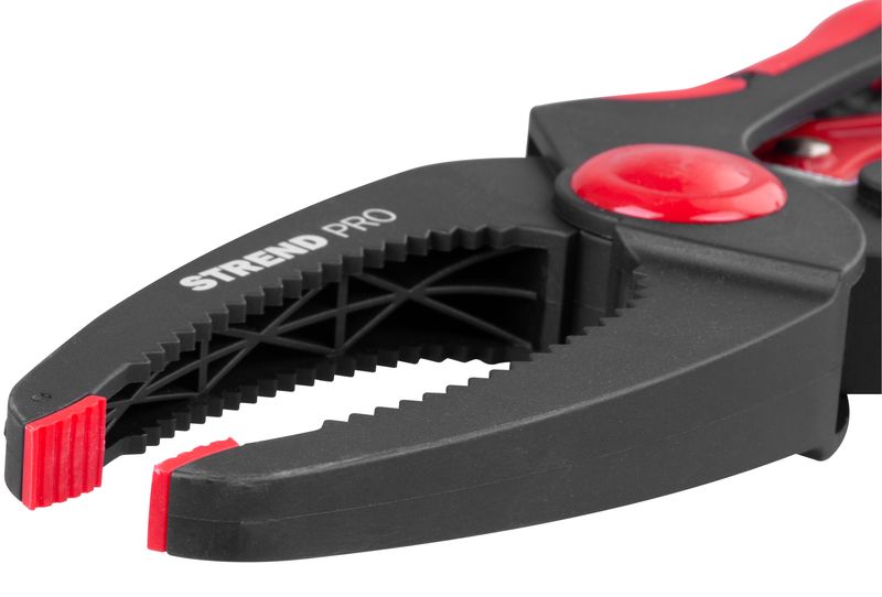 Clemă tip menghină Strend Pro Cork 213, 23 cm, cu blocare zimțată