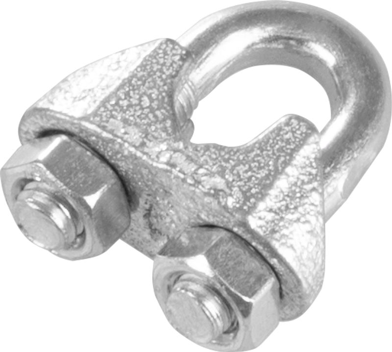 Clema pentru cablu de oțel 5 mm, zincată (tip 99-3) Strend Pro