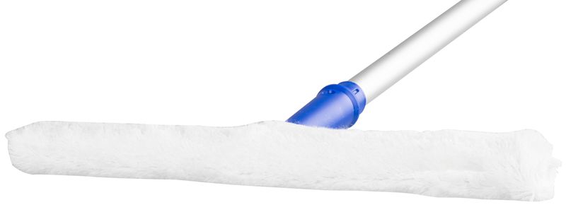 Set racletă pentru geamuri Neco 2x230 mm, cu lavetă și mâner telescopic