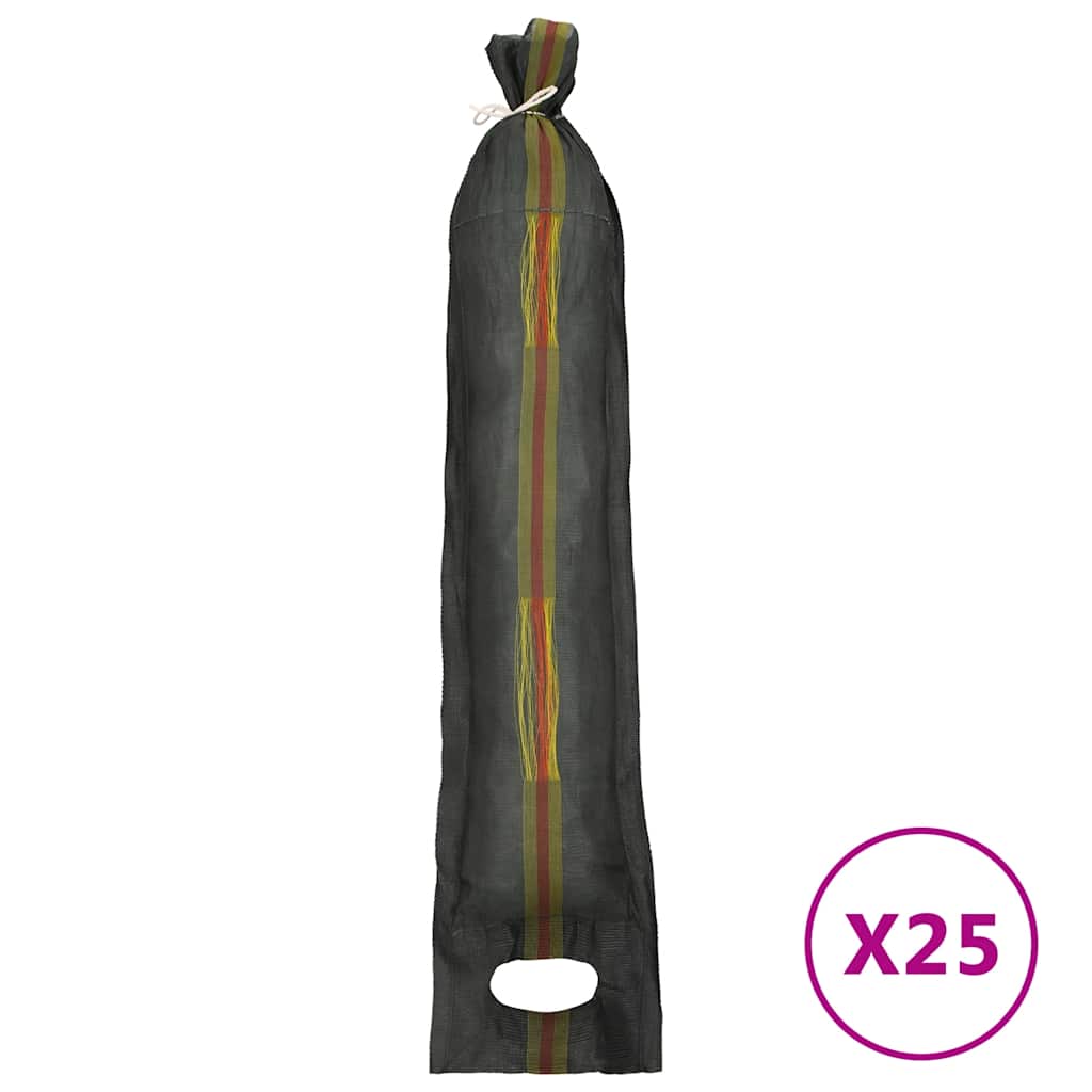 Saci de nisip, 25 buc., verde închis, 103x25 cm, HDPE GartenMobel Dekor