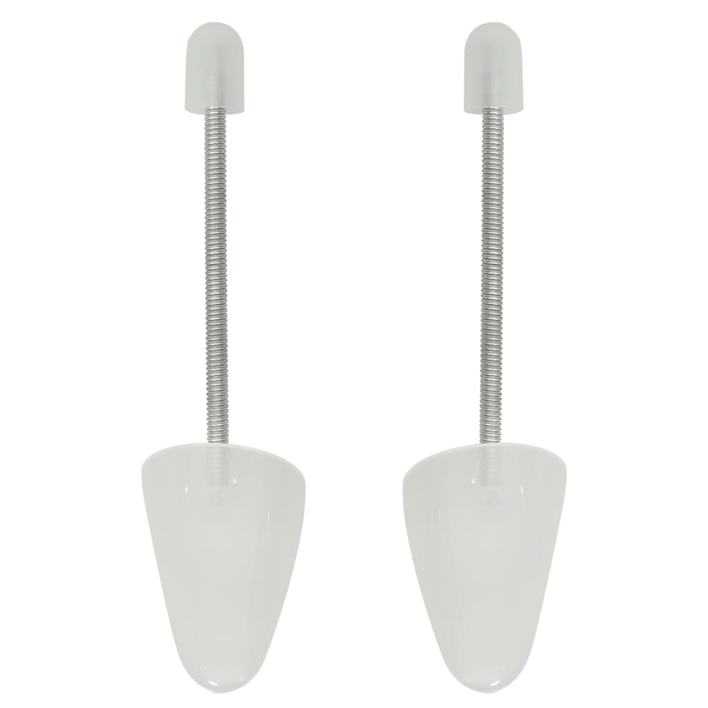 Calapoade de pantofi, 5 perechi, alb, EU 38-44, plastic GartenMobel Dekor